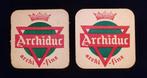 2 bierviltjes Archiduc archi-fine, Ophalen of Verzenden, Nieuw