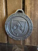 medaille 1987 Knokke Heist halve marathon, Postzegels en Munten, Ophalen of Verzenden