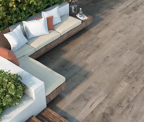 Terrastegels in keramisch parket - Havana 30 x 120 x 2, Doe-het-zelf en Bouw, Tegels, Nieuw, Vloertegels, Keramiek, 60 cm of meer