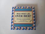 Wat weet jij over bier? Onderzetters spel Quiz bordspel, Hobby en Vrije tijd, Gezelschapsspellen | Bordspellen, Ophalen of Verzenden