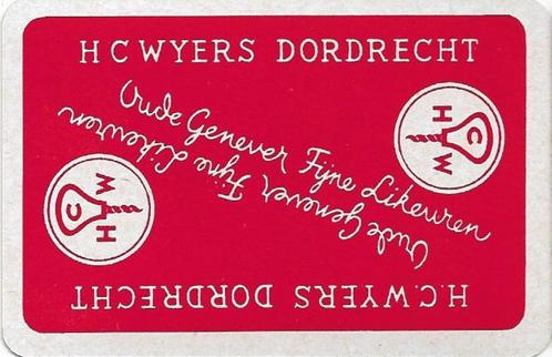 Joker met WYERS Jenever / Distilleerderij reclame 04, Verzamelen, Speelkaarten, Jokers en Kwartetten, Nieuw, Joker(s), Ophalen of Verzenden