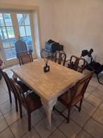 Eettafel en stoelen, Huis en Inrichting, Complete eetkamers, Ophalen