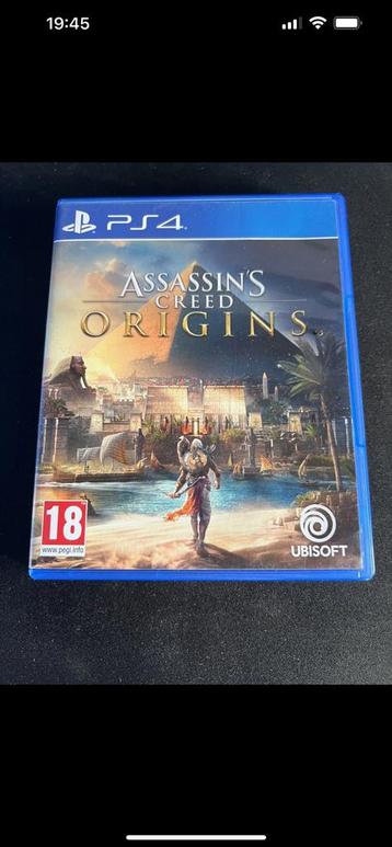assassins creed Origins-ps4/ps5- Amazing Condition- beschikbaar voor biedingen