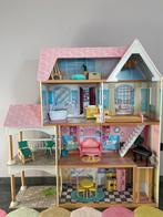 KidKraft Houten Poppenhuis Lola Mansion 1m35 hoog, Kinderen en Baby's, Ophalen, Zo goed als nieuw, Poppenhuis