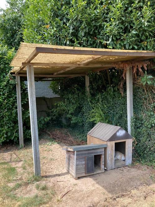 Oude overkapping, Tuin en Terras, Overkappingen, Gebruikt, Carport, Ophalen