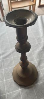 Koperen kandelaar, hoogte 30 cm, Antiek en Kunst, Ophalen, Overige materialen