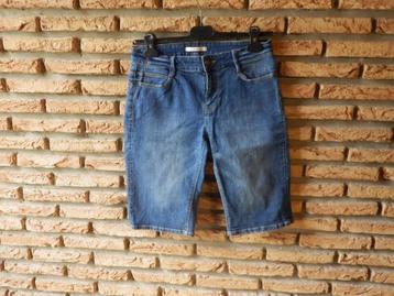 (15)- bermuda femme t.36 bleu - camaieu - beschikbaar voor biedingen