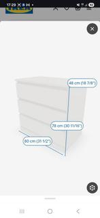 Commode MALM démontée, Enlèvement