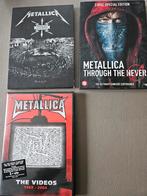 Metallica 3 versch dvd's, Cd's en Dvd's, Ophalen of Verzenden, Zo goed als nieuw