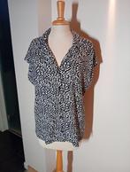 Bloesje zwart/wit Grain de Malice,  maat L, Kleding | Dames, Blouses en Tunieken, Zwart, Maat 42/44 (L), Ophalen of Verzenden
