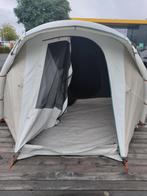 Opblaasbare Tent voor 4 personen + accessoirs, Caravans en Kamperen, Tenten, Ophalen, Gebruikt, Tot en met 4