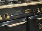 🔥Luxe Fornuis Falcon Classic 90cm zwart + messing 3 ovens, 60 cm of meer, Ophalen of Verzenden, Zo goed als nieuw, Energieklasse A of zuiniger