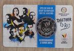 België 2€ Olympiade Rio de Janeiro 2016 (coin card), Postzegels en Munten, Ophalen of Verzenden, Losse munt