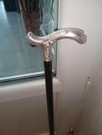 Riet. zilver. Derby. 83 cm, Diversen, Wandelstokken