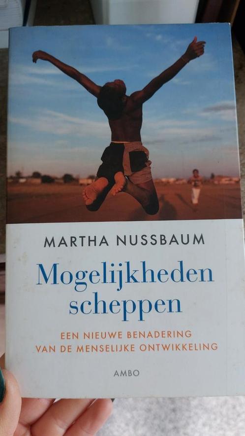 Martha Nussbaum - Mogelijkheden scheppen, Boeken, Filosofie, Gelezen, Ophalen of Verzenden