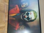 The Joker canvasprint in kader 81x41cm, Oorspronkelijke maker, Ophalen of Verzenden, 75 tot 100 cm, Minder dan 50 cm