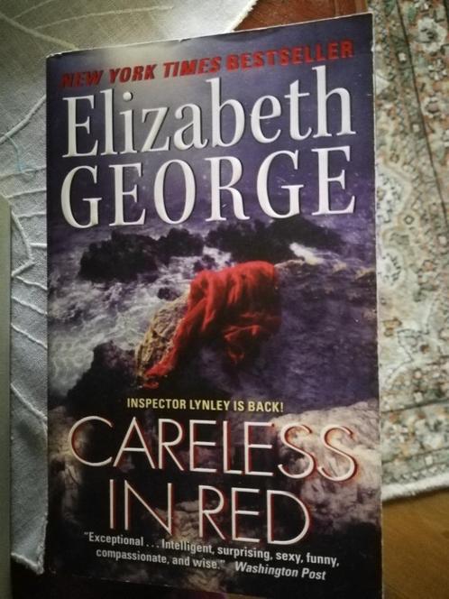 Elizabeth GEORGE - Careless in Red - thriller - anglais, Livres, Langue | Anglais, Comme neuf, Fiction, Enlèvement ou Envoi