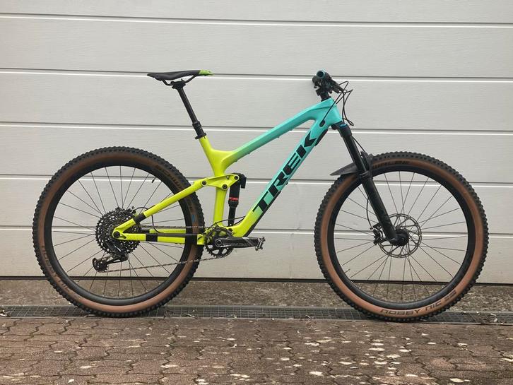Vtt Trek Slash 9.8 Carbon + roues Carbon, Vélos & Vélomoteurs, Vélos | VTT & Mountainbikes, Utilisé, Trek, VTT tout suspendu, Enlèvement