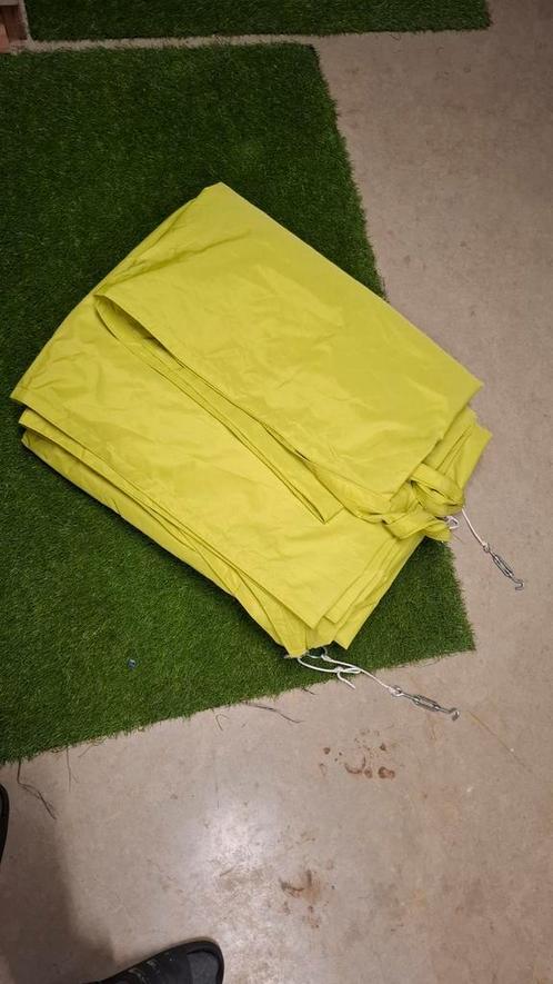 Schaduwdoek 5 x 5 m nieuw + palen, Tuin en Terras, Partytenten, Nieuw, Ophalen of Verzenden