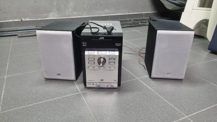 Radio jvc micro component system ux-g70, TV, Hi-fi & Vidéo, Radios, Utilisé, Radio, Avec lecteur de CD, Enlèvement