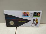 Médaille Tintin FDC, Enlèvement ou Envoi, Tintin, Comme neuf, Image, Affiche ou Autocollant