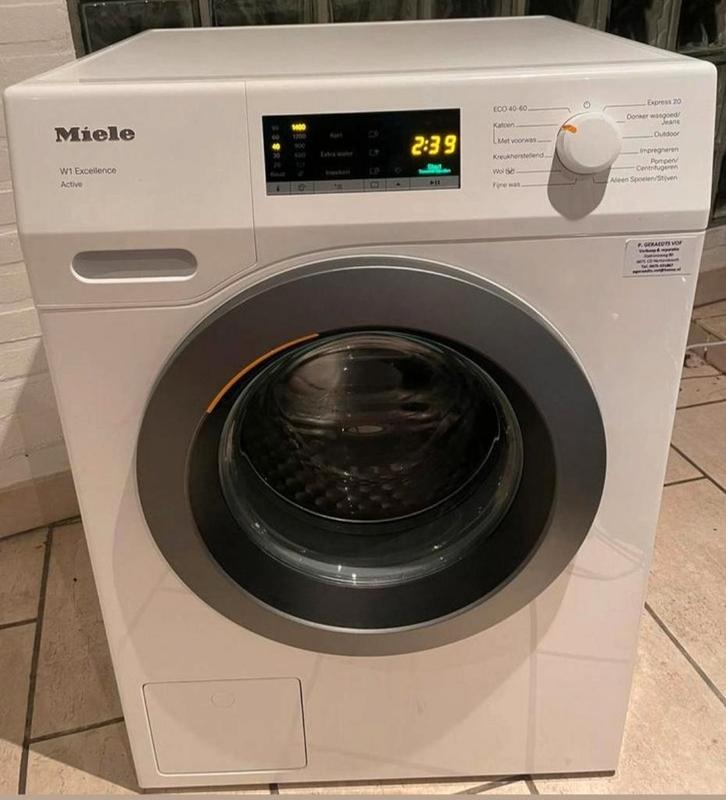 Le modèle Miele 8 kg/1400 tr/min est toujours en vente pour, Electroménager, Lave-linge, Comme neuf, Chargeur frontal, 8 à 10 kg