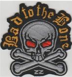 Skull Bad to the Bone stoffen opstrijk patch embleem #9, Motos, Accessoires | Autre, Neuf