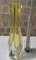 Vase en cristal René Delvenne Val Saint Lambert, Antiquités & Art, Enlèvement