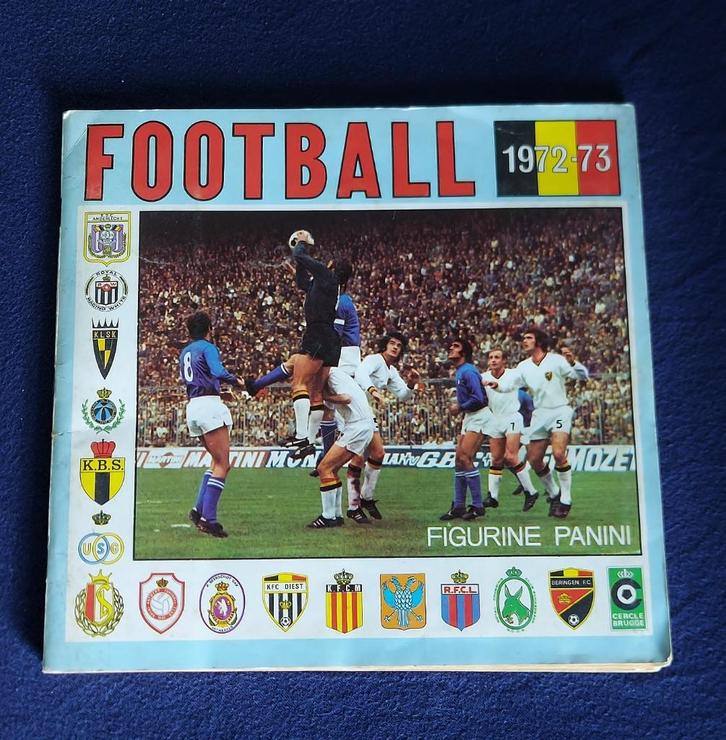 Panini sticker album voetbal  ' Football B 1972/73 '  voll., Hobby en Vrije tijd, Stickers en Plaatjes, Zo goed als nieuw, Meerdere stickers