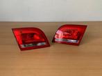 audi A3 8P 2009 tot 2013 achterlicht achterklep L + R 4deurs, Auto-onderdelen, Ophalen of Verzenden, Gebruikt, Audi