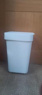 witte vuilnisbak 42H, Moins de 50 cm, Enlèvement ou Envoi, 20 à 30 litres, Comme neuf
