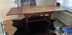 Table de salle à manger pliable, avec un beau motif en bois, 100 à 150 cm, Rectangulaire, 50 à 100 cm, Enlèvement
