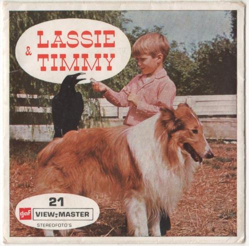 View-master Lassie en Timmy B 474 NL, Antiek en Kunst, Antiek | Speelgoed, Ophalen of Verzenden
