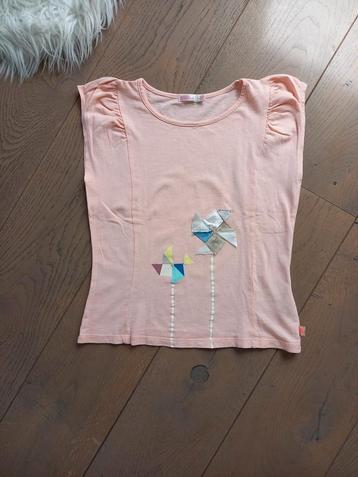 Maat 140 : t-shirt Billieblush oudroze zeer mooie staat 