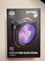 Cooler Master Hyper 212 RGB Black Edition, Computers en Software, Computerkoelers, Ophalen of Verzenden, Zo goed als nieuw