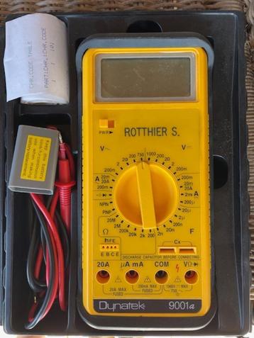 digitale multimeter, Doe-het-zelf en Bouw, Meetapparatuur, Ophalen, Gebruikt, Multimeter