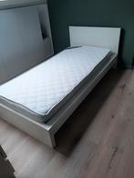 1 persoonsbed malm ikea 90, Huis en Inrichting, Slaapkamer | Bedden, Ophalen, Gebruikt