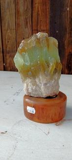Calcite verte brute du Mexique., Ophalen, Mineraal