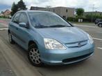 Honda Civic 1.4i Benzine *09/2002 *Airco *5 Deurs, Autos, Honda, 5 places, Rétroviseurs électriques, Tissu, Bleu