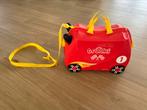 Trunky race rood, Handtassen en Accessoires, Koffers, Ophalen, Zo goed als nieuw, Wieltjes
