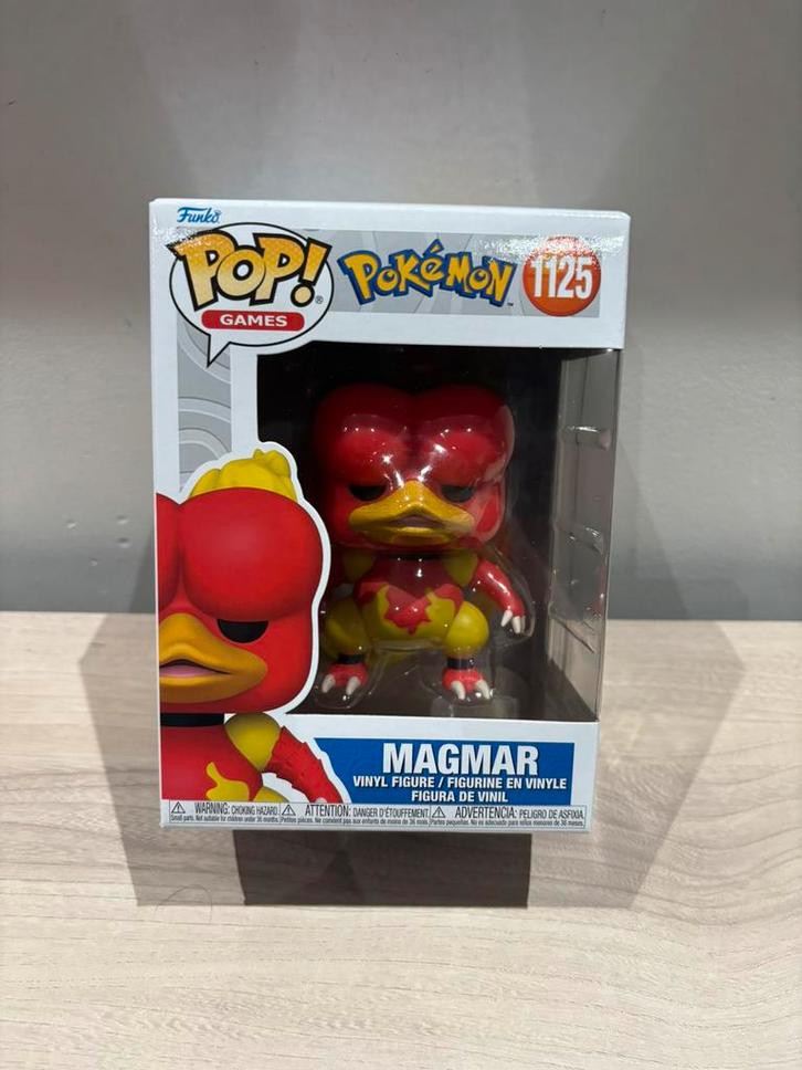 Funko Pop! Pokémon Magmar #1125 collection, Verzamelen, Poppetjes en Figuurtjes, Ophalen of Verzenden