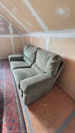 Zetel Tweezit nubuckleder, Ophalen, Leer