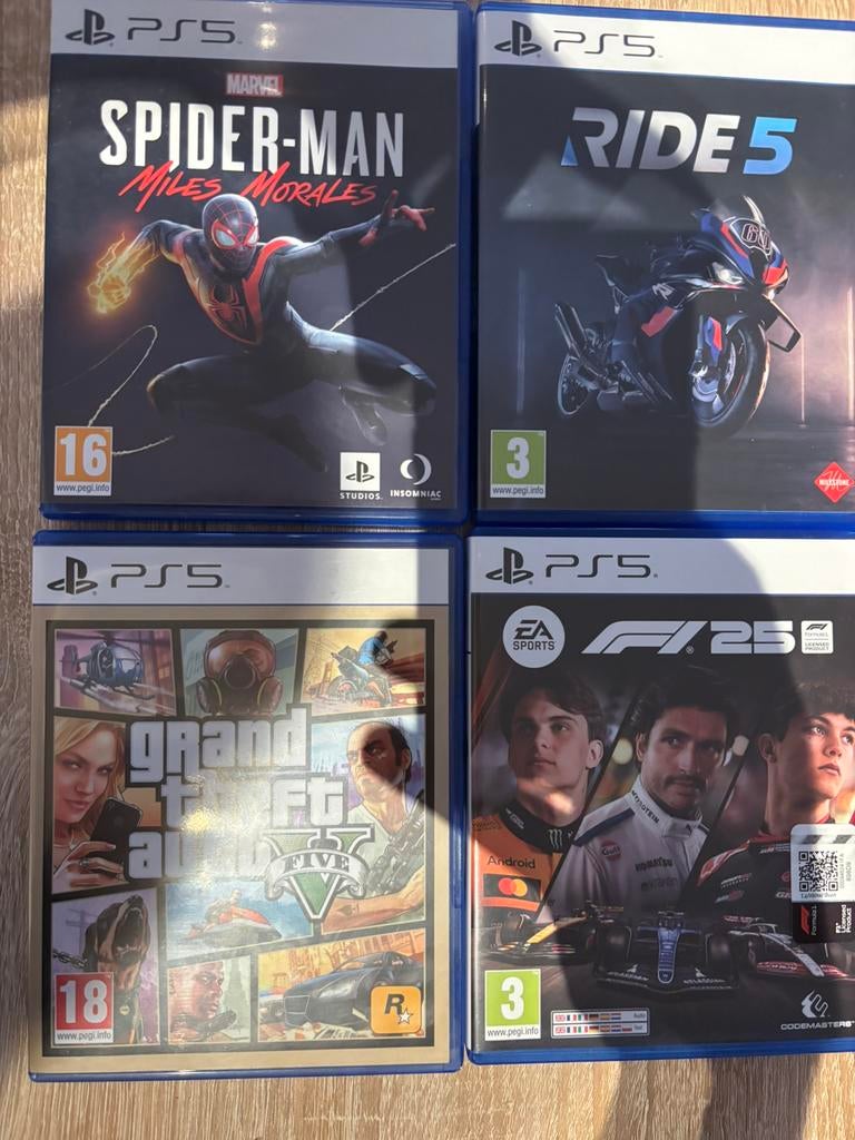 4 ps5 games, Consoles de jeu & Jeux vidéo, Jeux | Sony PlayStation 5, Enlèvement, Comme neuf