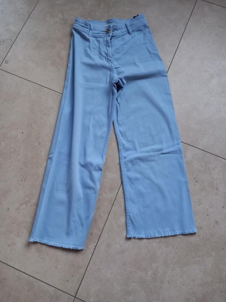 Blauw broekje jbc maat 146, Kinderen en Baby's, Kinderkleding | Maat 146, Meisje, Zo goed als nieuw, JBC., Ophalen