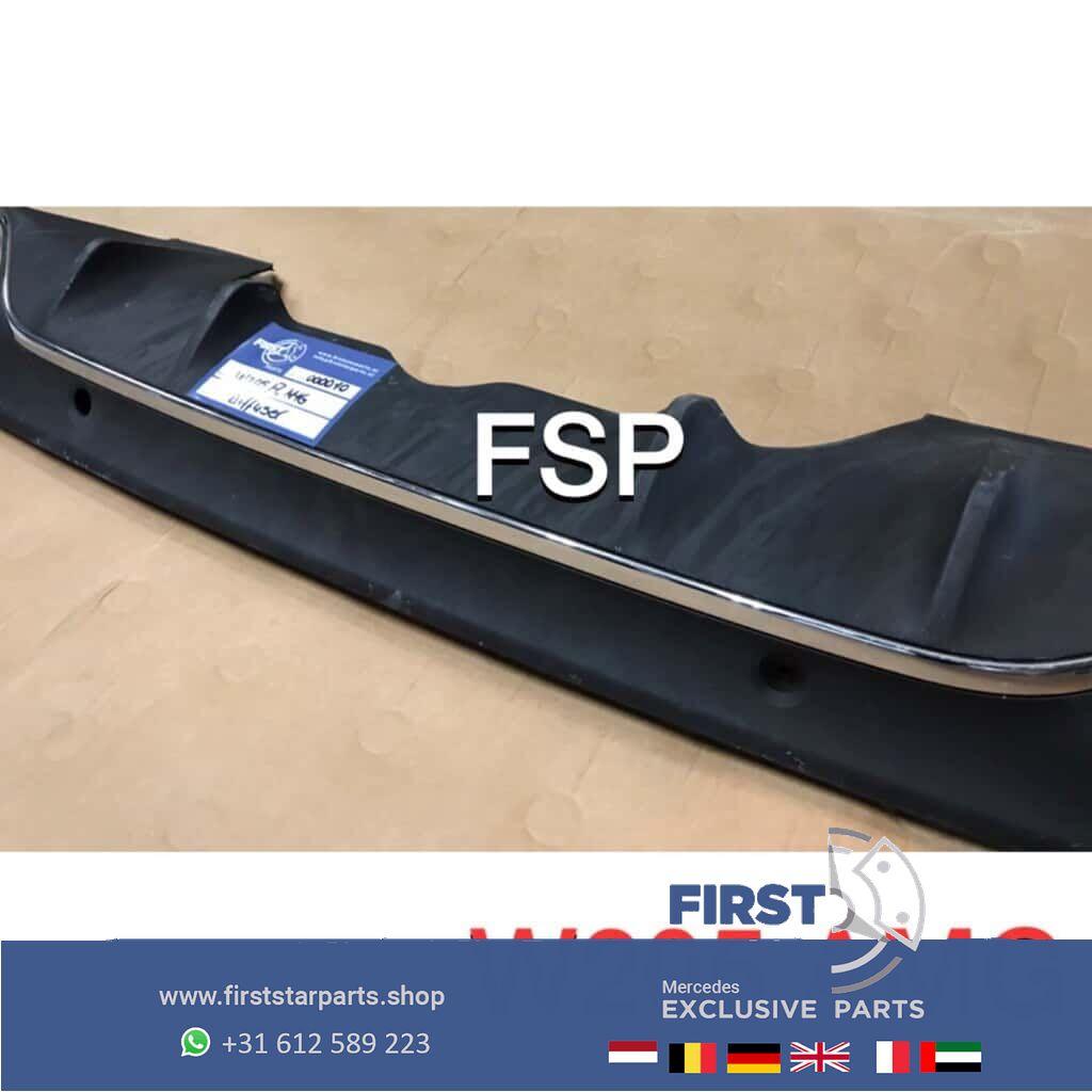 W205 FACELIFT AMG DIFFUSER Mercedes C Klasse 2018-2022 ACHTE, Gebruikt, -, Ophalen of Verzenden, -