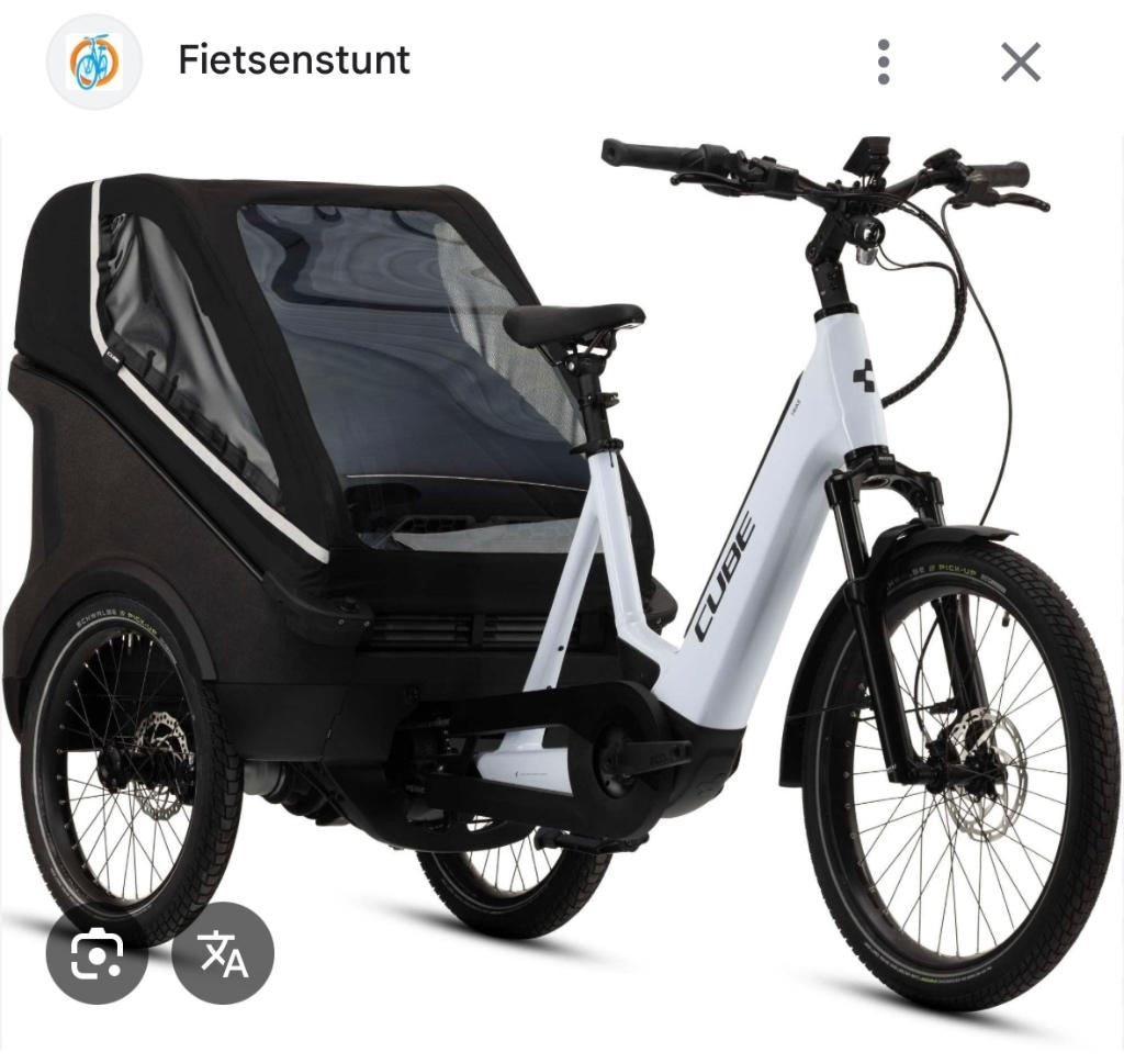 CUBE Trike Family Hybrid Bike, Ophalen, Zo goed als nieuw, Cube