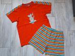 ★ M140 - Woody Zomerpyjama thema nijlpaard, Kinderen en Baby's, Kinderkleding | Maat 140, Nacht- of Onderkleding, Gebruikt, Ophalen of Verzenden
