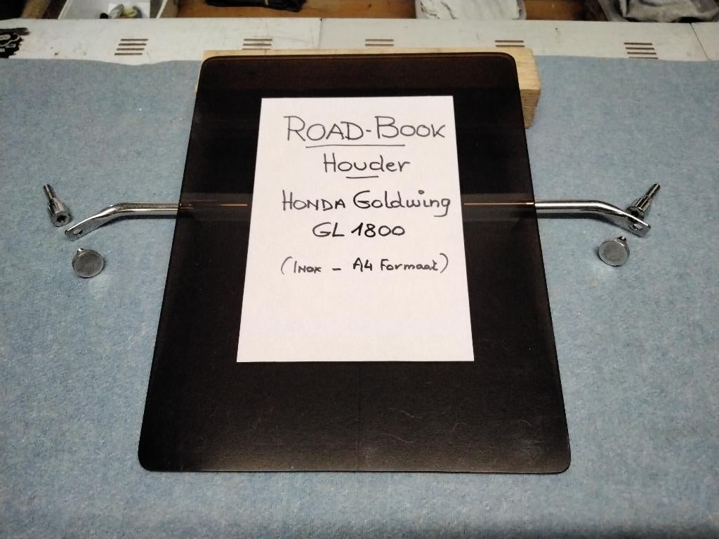 GOLDWING GL1800 : Routeblad-/Roadbookhouder , Inox, Ophalen of Verzenden, Zo goed als nieuw
