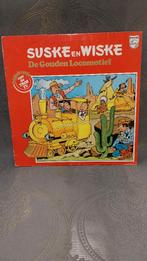LP Suske en Wiske De Gouden Locomotief, Ophalen of Verzenden, Suske en Wiske, Gebruikt, Overige typen