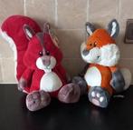 Knuffel eekhoorn en Vos merk Forest Friends, Ophalen of Verzenden, Zo goed als nieuw